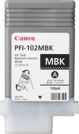 Εικόνα της Canon PFI-102MBK Matte Black