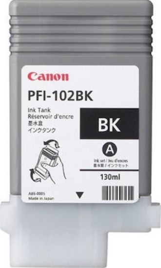 Εικόνα της Canon PFI-102BK Black Ink Tank