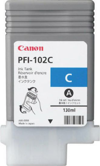 Εικόνα της Canon PFI-102C Cyan Ink Tank