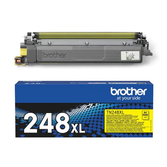 Picture of Brother 2300 Page High Yield Toner for Colour Led Range (TN248XLY) (BROTN248XLY)