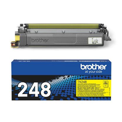 Εικόνα της Brother 1000 Page Std  Yield Toner for Colour Led Range (TN248Y) (BROTN248Y)