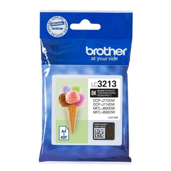 Εικόνα της Brother Μελάνι Inkjet LC-3213BK Black