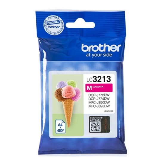 Εικόνα της Brother Μελάνι Inkjet LC-3213M Magenta