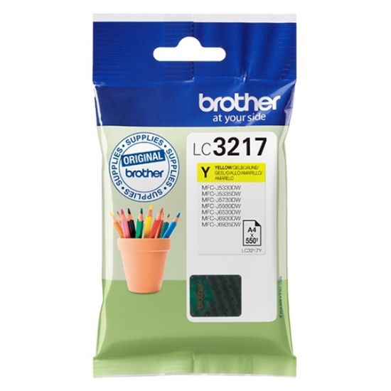 Εικόνα της Brother Μελάνι Inkjet LC-3217Y Yellow