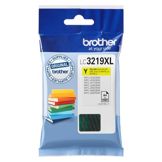 Εικόνα της Brother Μελάνι Inkjet LC-3219XLY Yellow HC