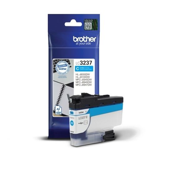 Εικόνα της Brother Μελάνι Inkjet LC-3237C Cyan