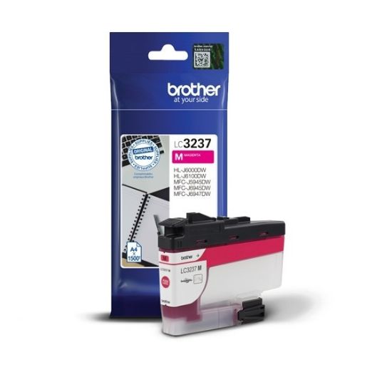 Picture of Brother Μελάνι Inkjet LC-3237M Magenta