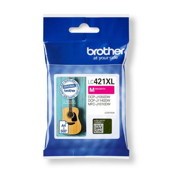 Εικόνα της Brother Μελάνι Inkjet LC421 XLMagenta