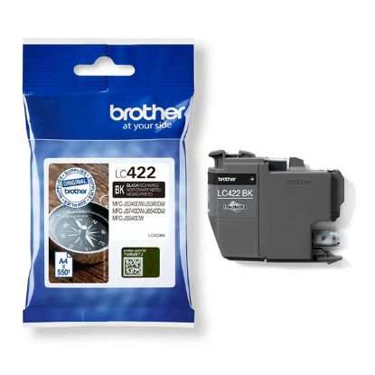 Εικόνα της Brother Μελάνι LC422BK Black Inkjet Cartridge