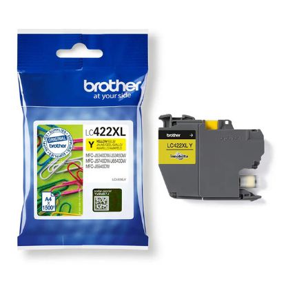 Εικόνα της Brother Μελάνι LC422XLY Inkjet LC Yellow Cartridge