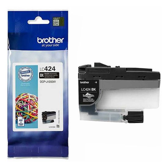 Picture of Brother Μελάνι Inkjet LC-424 Black