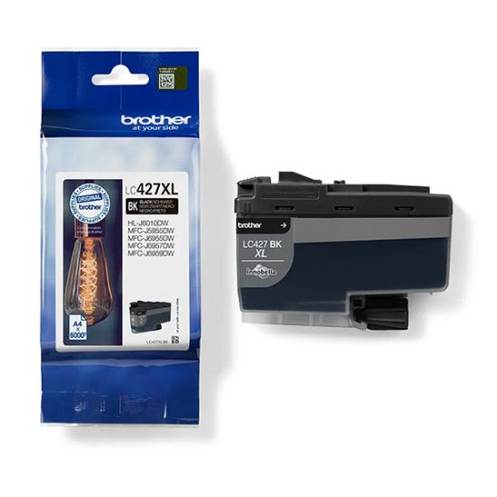 Εικόνα της Brother Μελάνι Inkjet LC427XLBK Black