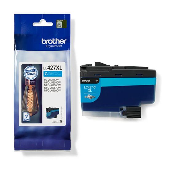 Εικόνα της Brother Μελάνι Inkjet LC427XLC Cyan