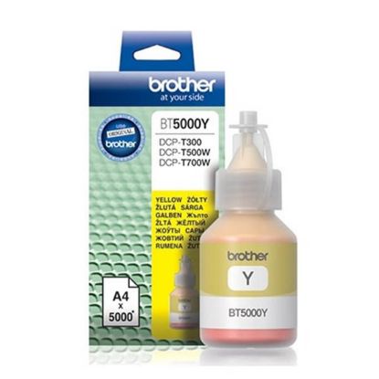 Εικόνα της Brother Μελάνι Inkjet BT-5000Y Yellow