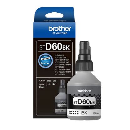 Εικόνα της Brother Μελάνι Inkjet BTD600BK Black