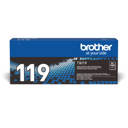 Εικόνα της Brother Ptoner TN-119 Black 1.5k pages (TN119) (BROTN119)